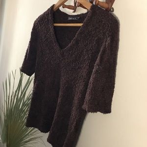 Vintage GUESS knit short crop sweater minimalist